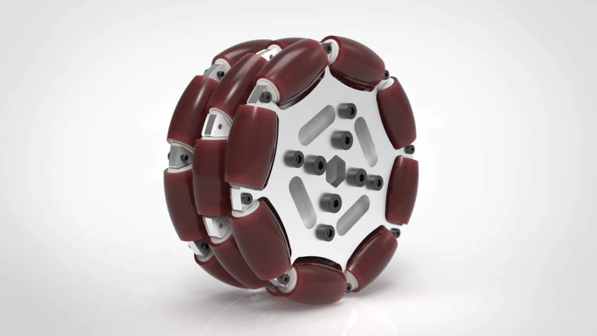 Omni Directional Wheel CAD Assembly